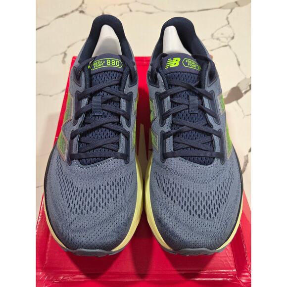 New Balance Fresh Foam X 880 v14 Size 10.5 Men\'s M880G14 Grey Yellow Running main image 6